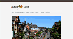 Desktop Screenshot of gramadocanela.com.br